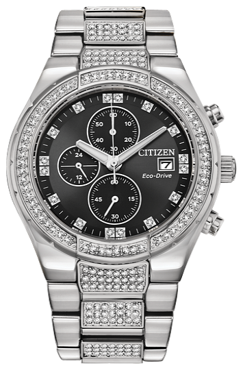 Crystal-MEN ECO WR50 SS BRAC BLCK