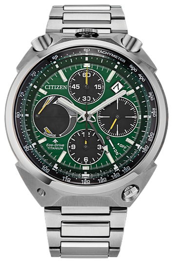 Promaster Tsuno Chrono Racer-MEN ECO WR200 TI BRAC GREN