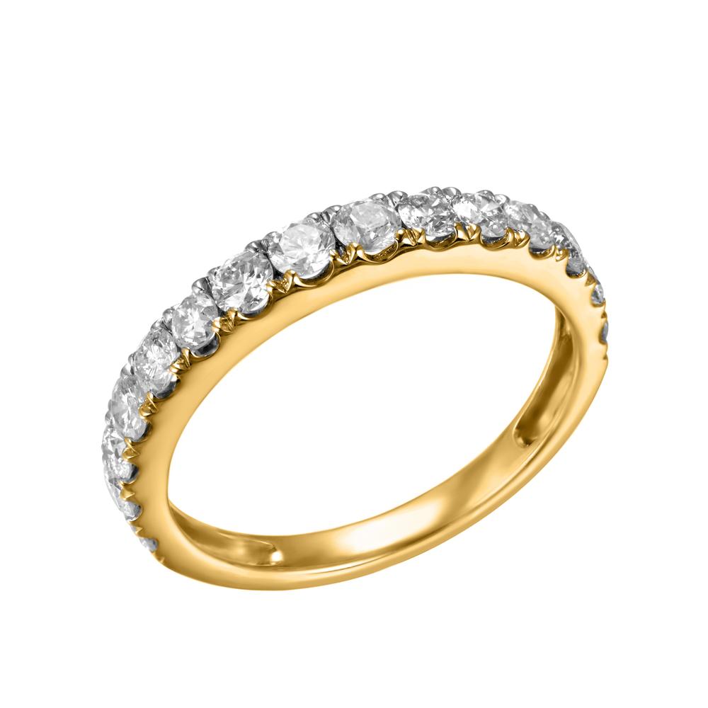 10KT Yellow Gold 1.00 Carat Classic Ladies Band-0725607-YG